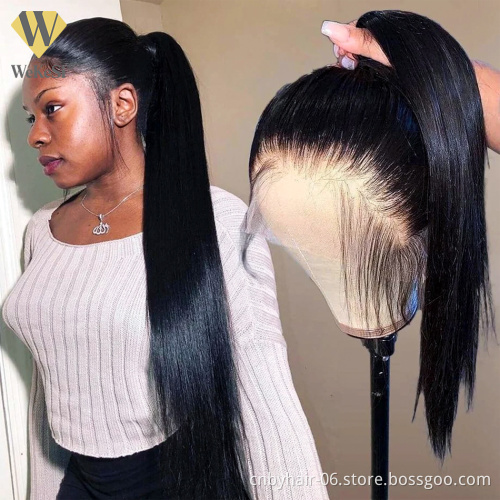 Wholesale 150% Burgundy Unprocessed Human Hair Wigs,360 200 Density Hd Lace Wig,13x6 Straight Hd Lace Wig